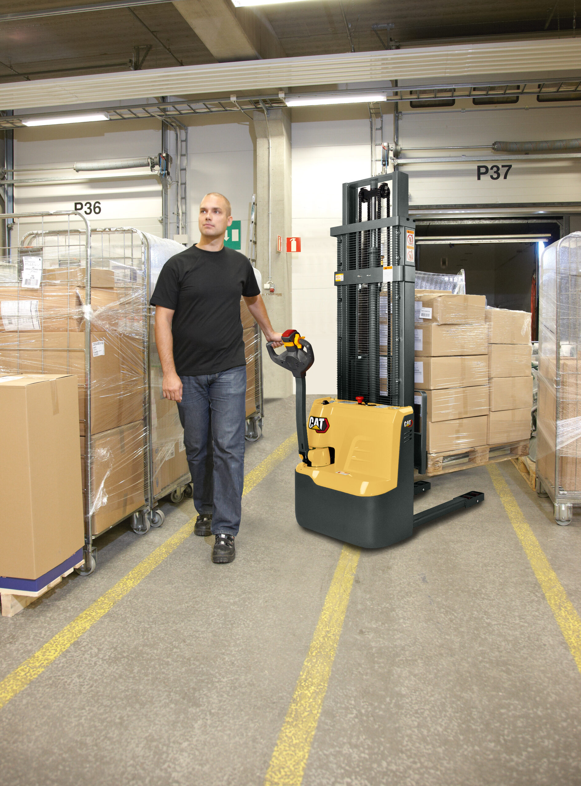 Apilador compacto de conductor acompañante NSP12QLDI 3300T - Imagen 5